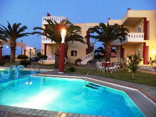 Palladion Hotel Paralia Kourna Exterior foto